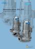 Wastewater pumps 3045, For groundwater and sewage