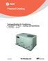 Product Catalog. Packaged Rooftop Air Conditioners Precedent 17 Plus Cooling and Gas/Electric 3to5Tons 60Hz RT-PRC048J-EN.