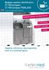 Bedpan washer-disinfectors CT 100 Compact CT 100 Compact PERLAVO