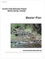 December, Fountain Creek Restoration Projects Manitou Springs, Colorado. Master Plan.