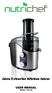 Juice Extractor Kitchen Juicer USER MANUAL MODEL: PKJC40
