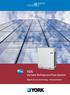 YDS Variable Refrigerant Flow System. Digital Scroll Technology 3rd Generation