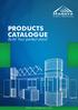 PRODUCTS CATALOGUE. Build Your perfect stand.
