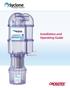 Syclone Amalgam Separator Installation and operating guide