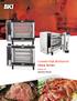 Countertop Rotisserie Oven Series. SERIES: DR Operation Manual