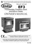 EF3 Freestanding, Fireplace Insert, and Built-In Heater