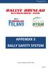 APPENDIX 5 RALLY SAFETY SYSTEM Rallye Breslau Int. Assn. APPENDIX 5 RALLY SAFETY SYSTEM. Version released on