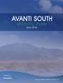 AVANTI SOUTH. SPECIFIC PLAN June Prepared for: Applicant: Royal Investors Group, LLC