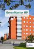 GreenMaster HP Exhaust air heat pump for residential properties