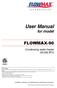 User Manual FLOWMAX-90. for model. Condensing water heater 85,000 BTU. Installation, operating, commissioning and maintenance instructions.