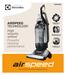 AIRSPEED TECHNOLOGY High velocity airflow Powerful cleaning performance ZAS1000A