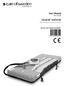 User Manual CuroCell AUTO420 Alternating pressure mattress. Item no. user manual: