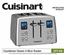 CPT-435. Countdown Classic 4-Slice Toaster INSTRUCTION BOOKLET