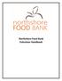 Northshore Food Bank Volunteer Handbook