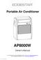 Portable Air Conditioner AP8000W. Owner s Manual