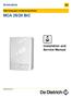 Innovens. Wall-hung gas condensing boilers MCA 25/28 BIC. Installation and Service Manual