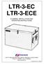 LTR-3-EC LTR-3-ECE PLANNING, INSTALLATION AND OPERATION INSTRUCTIONS