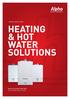 HEATING & HOT WATER SOLUTIONS
