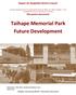 Taihape Memorial Park Future Development