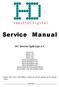 Service Manual. DC Inverter Split type A/C