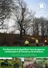 Professional & Qualified Tree Surgeons, Landscapers & Forestry Contractors