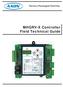 Factory Packaged Controls. MHGRV-X Controller Field Technical Guide