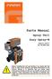 Parts Manual. Spray Unit Easy Spray-H. Issue /07/17 Ref. NR ENG