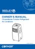 OWNER S MANUAL. ClimateMaster Portable Refrigerated Air Conditioner. (English) (CM9CW1)