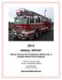 ANNUAL REPORT. Pierce County Fire Protection District No. 6 Central Pierce Fire & Rescue nd Avenue East Tacoma, Washington 98445