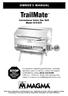 OWNER S MANUAL. TrailMate. Connoisseur Series Gas Grill Model A10-801