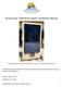 Arctica Solar 1500 Series Heater Installation Manual
