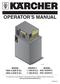 OPERATOR S MANUAL. HDS 4.0/20 E Ec EEc C HDS 4.0/30 E Ec EEc C