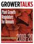 Plant Growth Regulators for Annuals. A Guide to Growing High-Quality Annuals. In partnership with Fine Americas, Inc.
