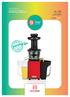 YOUR SAFETY & INSTRUCTION MANUAL PLEASE READ CAREFULLY SLOW JUICER MODEL N23001