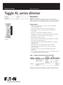 Toggle AL series dimmer