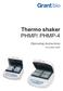 Thermo shaker PHMP/ PHMP-4
