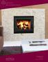 LADERA. Traditional. Fireplace Design Collection EPA WOOD BURNING FIREPLACES