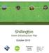 Shillington. Green Infrastructure Plan. October Shillington Parish Council