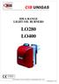 IDEA RANGE LIGHT OIL BURNERS LO280 LO400