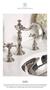 Julia. Low Profile Three Hole Deck Mounted Lavatory Faucet with Metal Cross Handles STYLE JULS77 (US & UK) High Profile Three Hole Deck