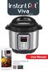 Viva. User Manual. Series. Instant Pot Free Recipe App Free Recipes New User Tips Getting Started Videos