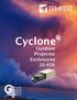 Cyclone. Outdoor. Projector Enclosures 20-45K. Fourth eneration. Projector Enclosures