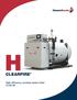 HCLEARFIRE. High-efficiency, modular steam boiler HP