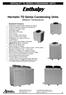 ENTHALPY TD SERIES CONDENSING UNITS