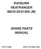 RAYBURN HEATRANGER 880/8120/8150K (M) SPARE PARTS MANUAL
