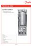 Technical data. Danfoss DHP-H. Extra and hotter hot water. Extra large integrated hot water tank. Can reduce heating costs by more than 50 percent.