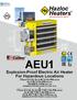 AEU1. Explosion-Proof Electric Air Heater For Hazardous Locations