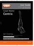 Centrix. User Guide Vax Careline: (UK) (ROI) Carpet Washer. Get Cleaning...