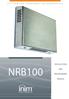 NRB100. Installation and Programming Manual INSTALLATION NRB100 AND PROGRAMMING MANUAL