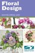Floral Design WINTER/SPRING 2019
